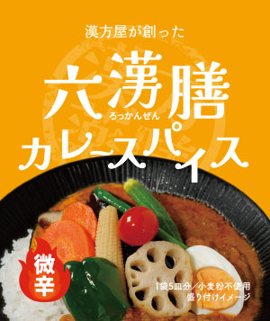 六漢膳カレー【微辛】