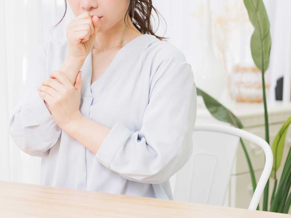 夏の終わりに「咳」が出やすい？