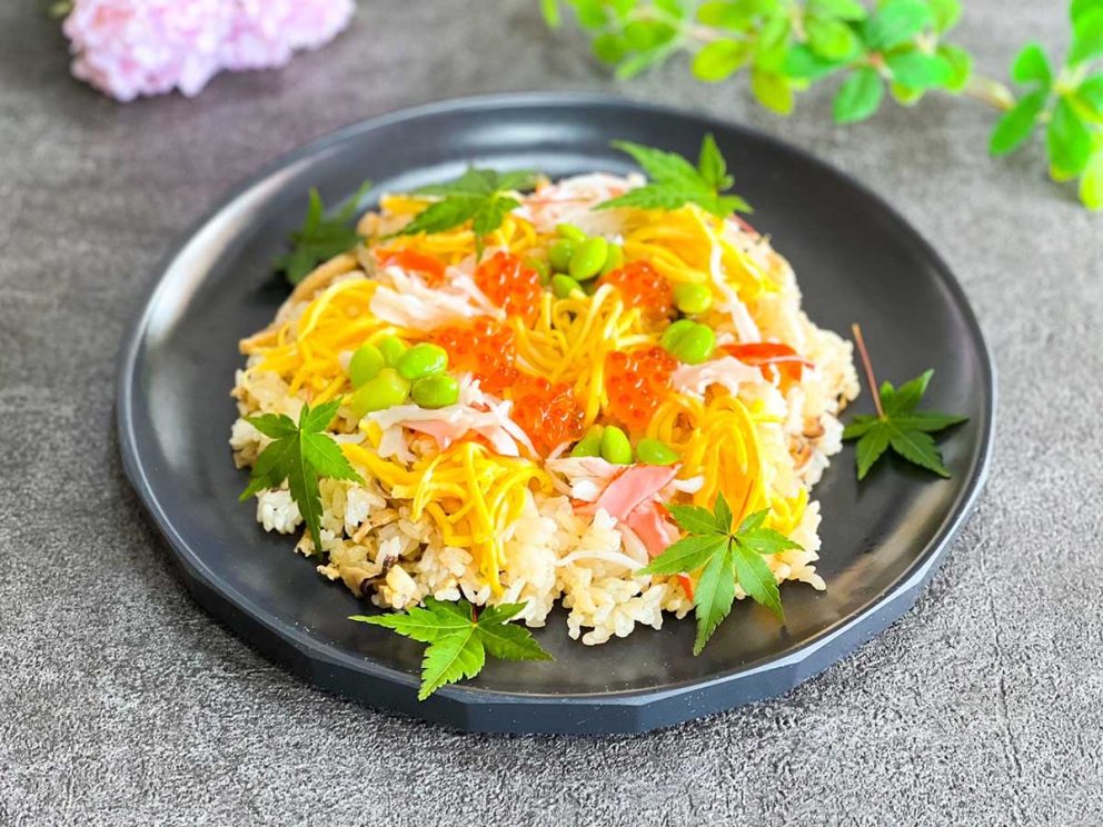 「ちらし寿司」でお祝い気分