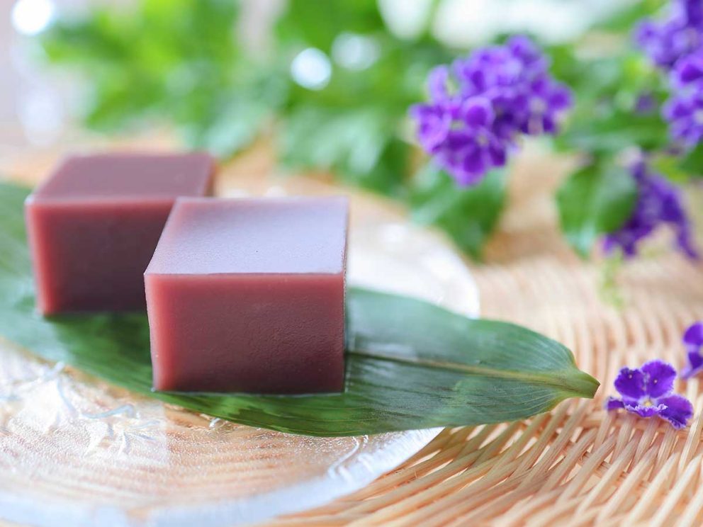 和菓子を食べて「無病息災」