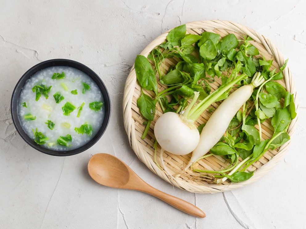 「七草粥」で元気な一年を！