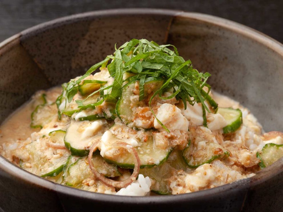 夏バテの健康食「冷や汁」