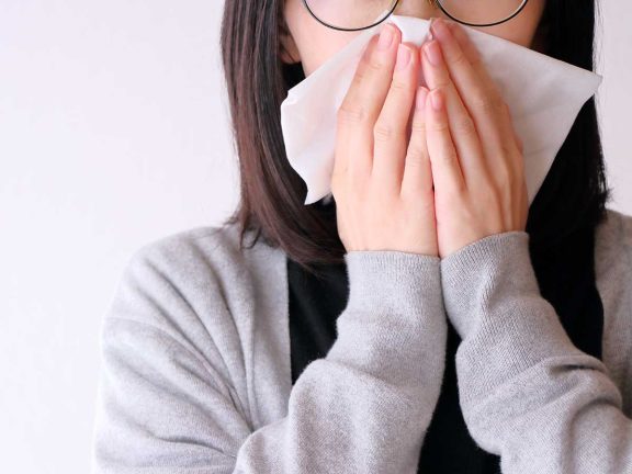 鼻水がのどに流れてしまう方へ