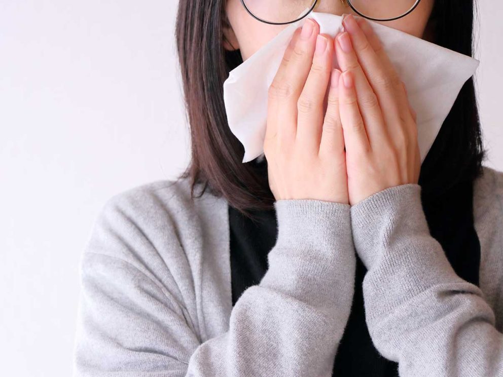 鼻水がのどに流れてしまう方へ